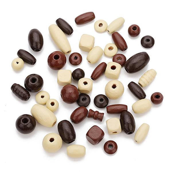 Wood Beads in All Shapes and Sizes
