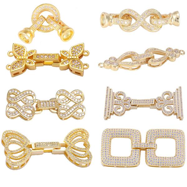 Gold-filled and Silver Clasps, Box Claps, Toggles, Lobster Clasps and Magnetic Clasps