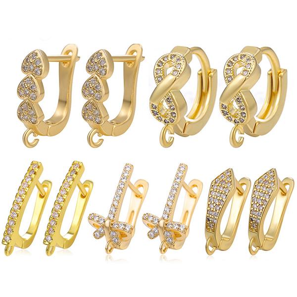 Gold-filled and Silver Earring Findings Such as Lever-Backs, Ear Wires, Earring Hoops, and Clip-Ons