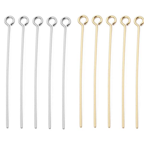 Headpins and Eye Pins in Sterling Silver and Gold Filled