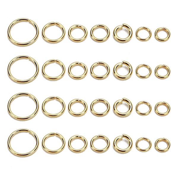 Jump Rings in Sterling Silver and Gold-filled Metals