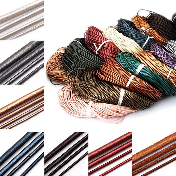 Leather Cord For Jewelry in all Sizes and Colors