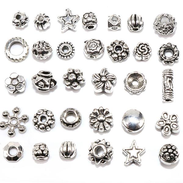 Wholesale sterling silver beads, gold-filled beads, silver-plated beads, German silver, and many other metal beads