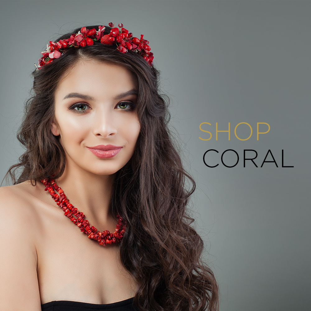 Coral Beads, Red Coral Beads