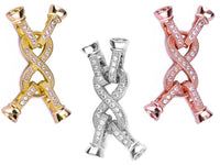 Figure 8 Two Strand Clasp in Three Color Options