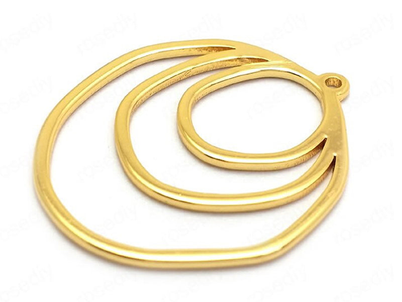 24K Gold Plated Links & Connectors