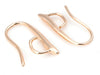 24K Gold Plated Modern/Clean Design Earring Hooks