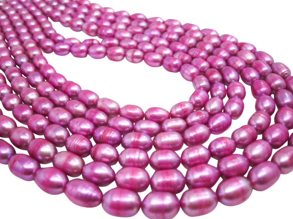 Colored Pearls Potato Shape