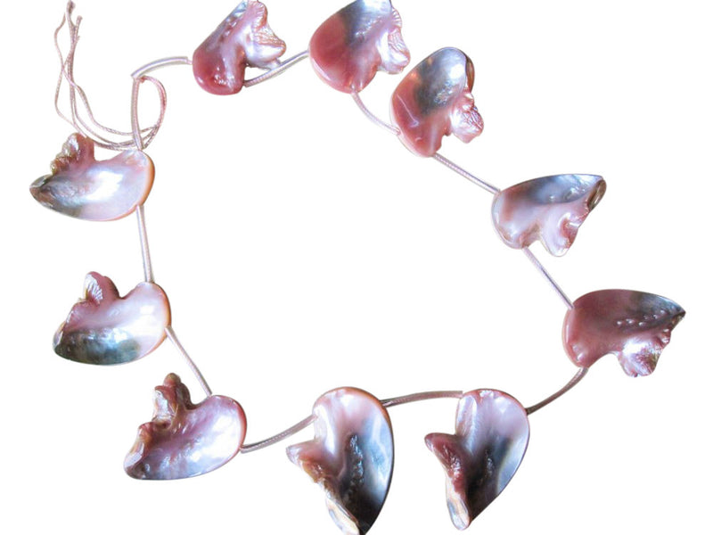 Pink Mother of Pearl Beads