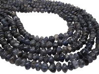Iolite Beads Rondelles