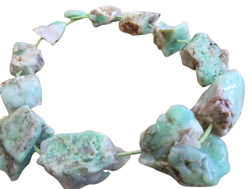 Chrysoprase Stone Necklace
