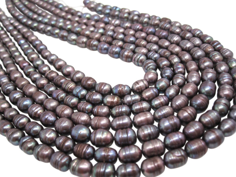 Purple Freshwater Pearl Beads