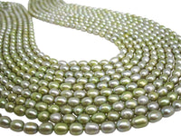Pearl Beads | Pearls | Rice Shape | 4mm x 5mm | Smooth