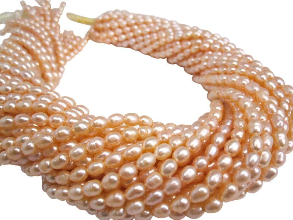 Freshwater Pearl Beads Rice Shape