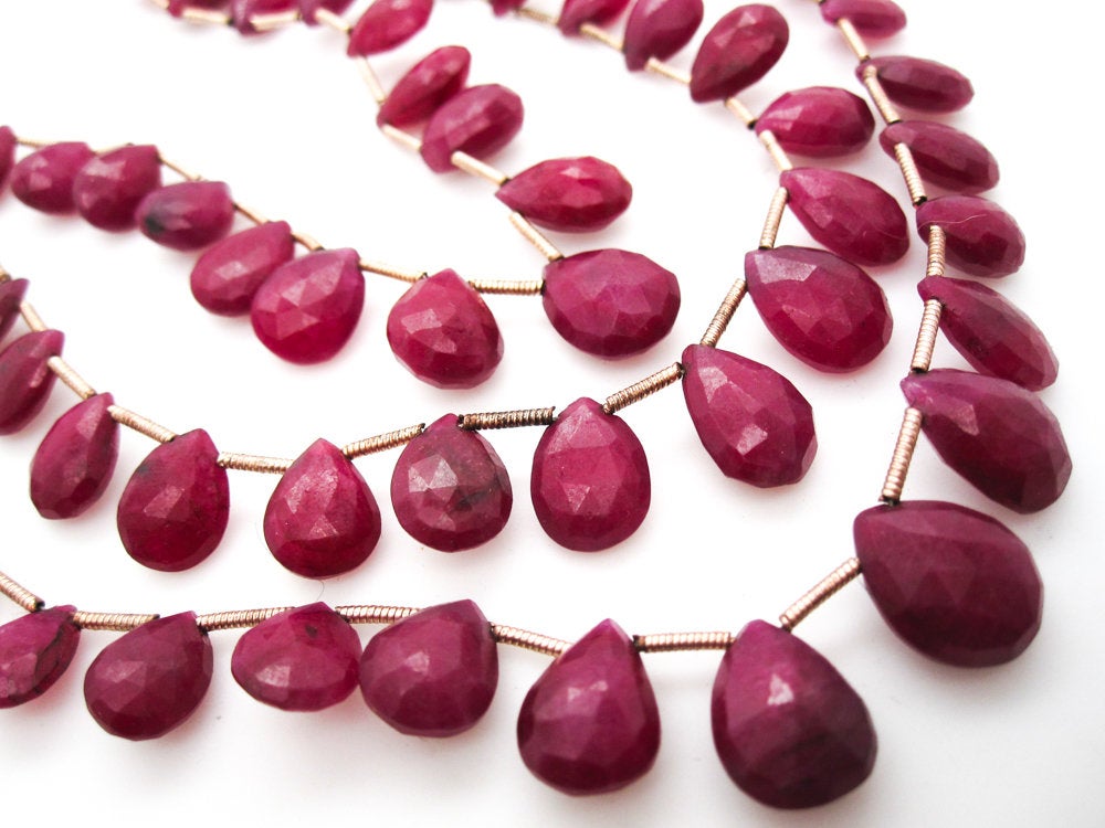 Ruby Stone Beads