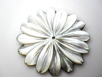 Mother of Pearl Flower Pendant Top