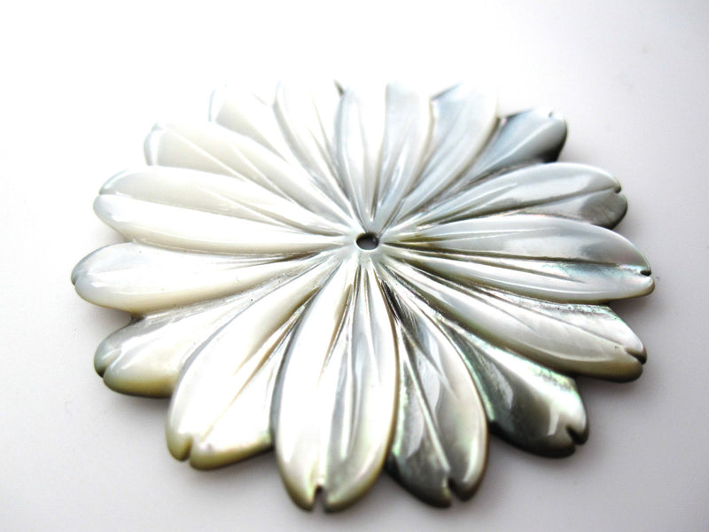 Mother of Pearl Carved Flower
