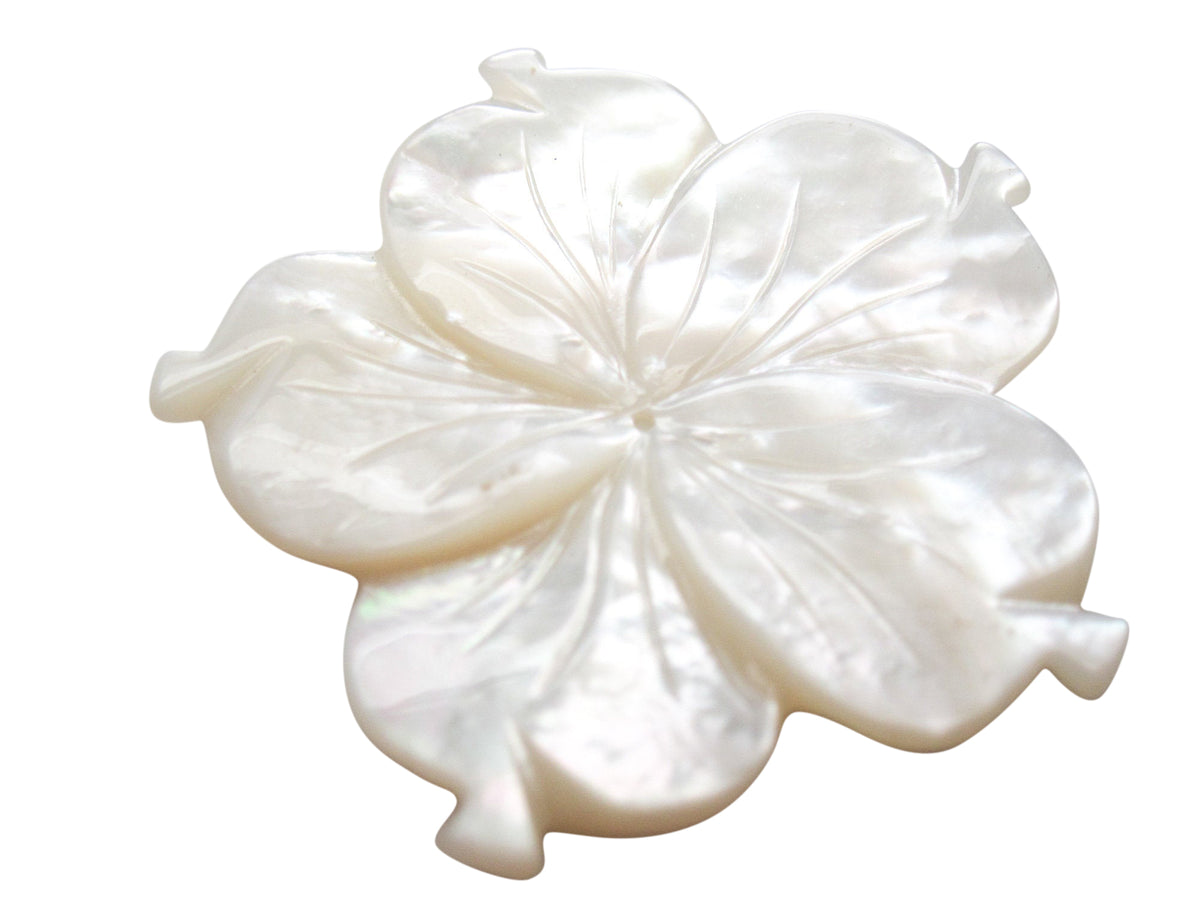 Mother of Pearl Flower Pendant 
