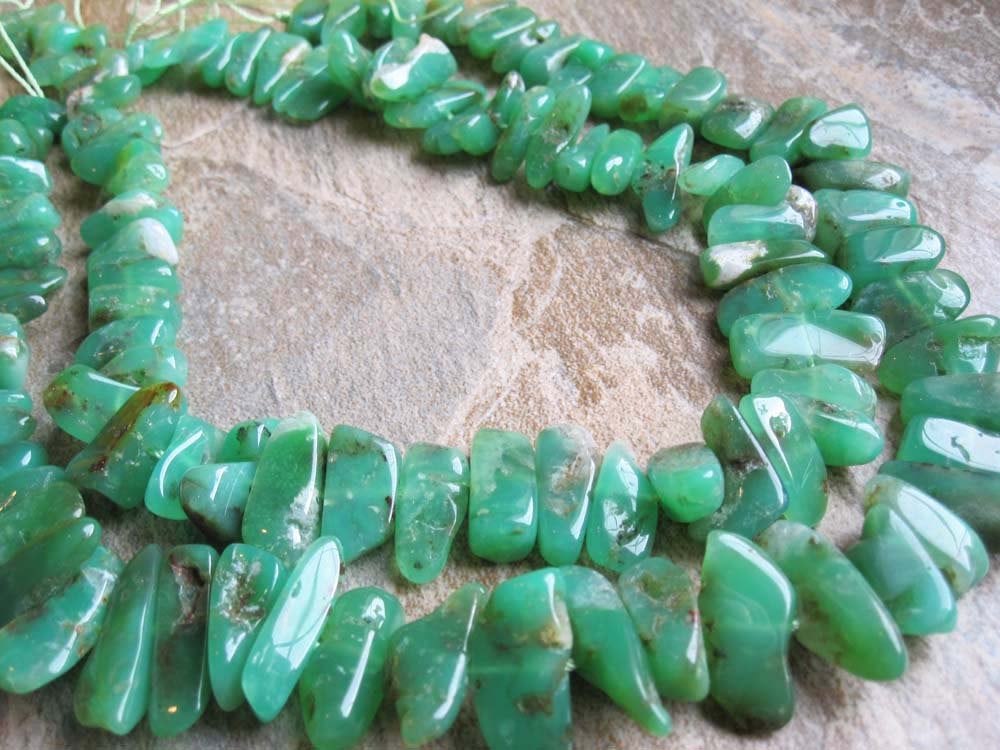 Chrysoprase Beads Nuggets