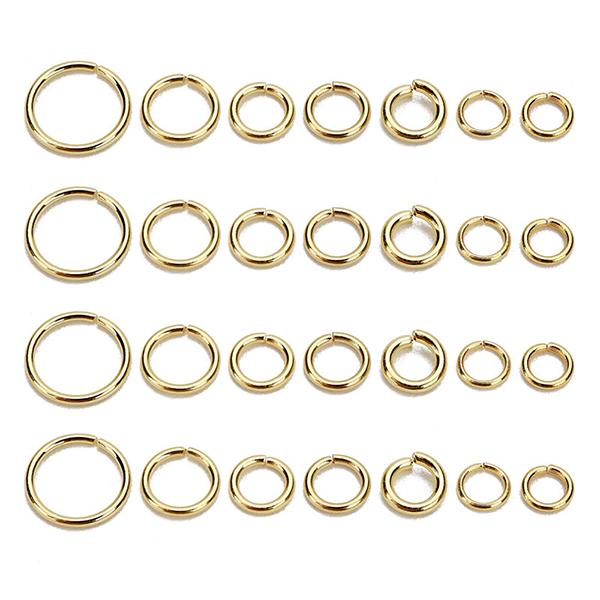 Jump Rings in Sterling Silver and Gold-filled Metals