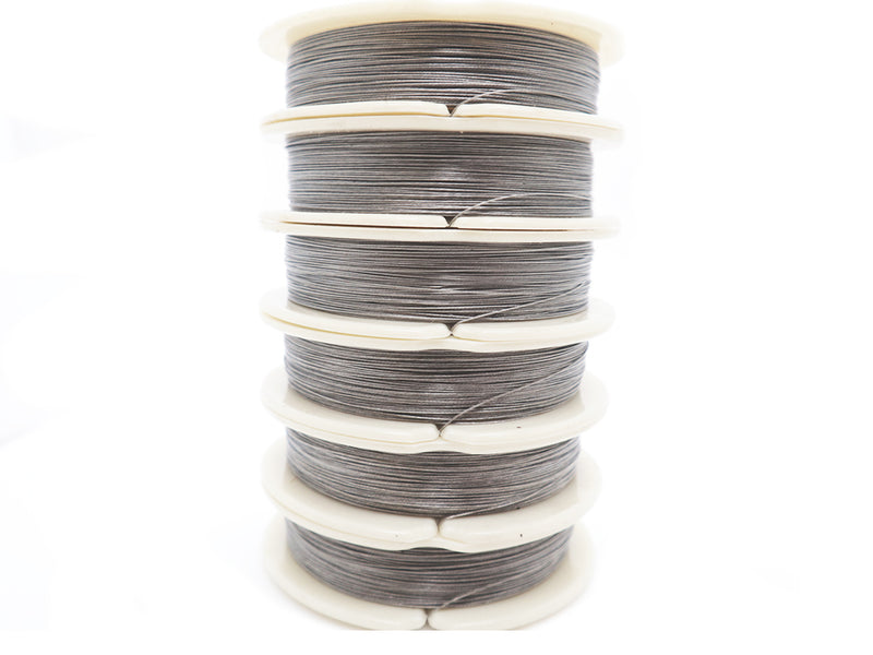 Silver Nylon Coated Stainless Steel Beading Wire