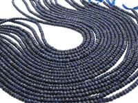Blue Sapphire Rondelles