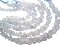 Aqua Chalcedony Beads