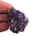 Electroplated Druzy Quartz Pendant