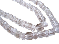 Quartz Crystal Beads Cubes and Rondelles