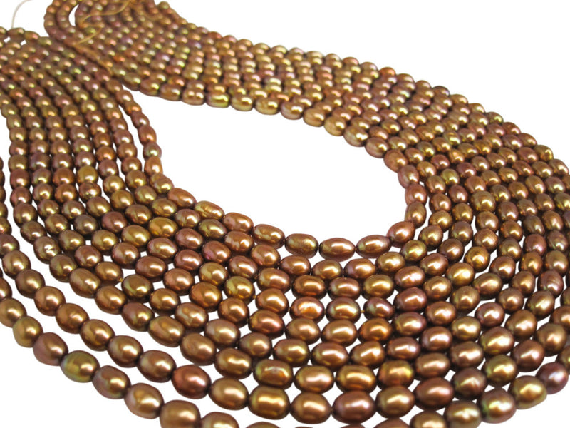 Natural Pearls Rice Shape