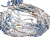 Blue Opal Beads | Owyhee Opal | Faceted Coin | 5mm