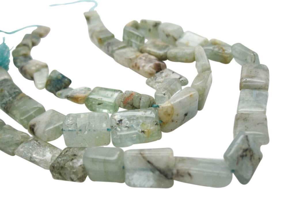 Raw Aquamarine Stone Beads
