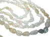 Aquamarine Nugget Beads
