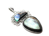Abalone Silver Pendant