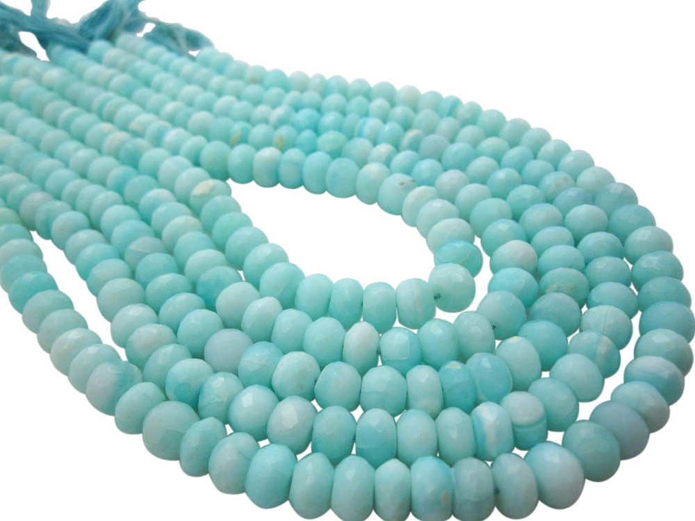 Opal Stone Rondelles