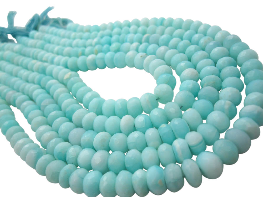 Peruvian Opal Rondelles
