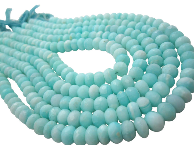 Peruvian Opal Rondelles