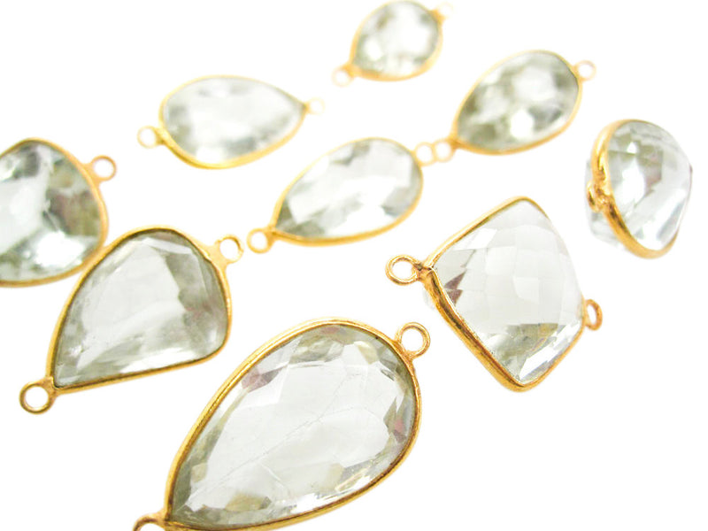 Green Amethyst Connectors