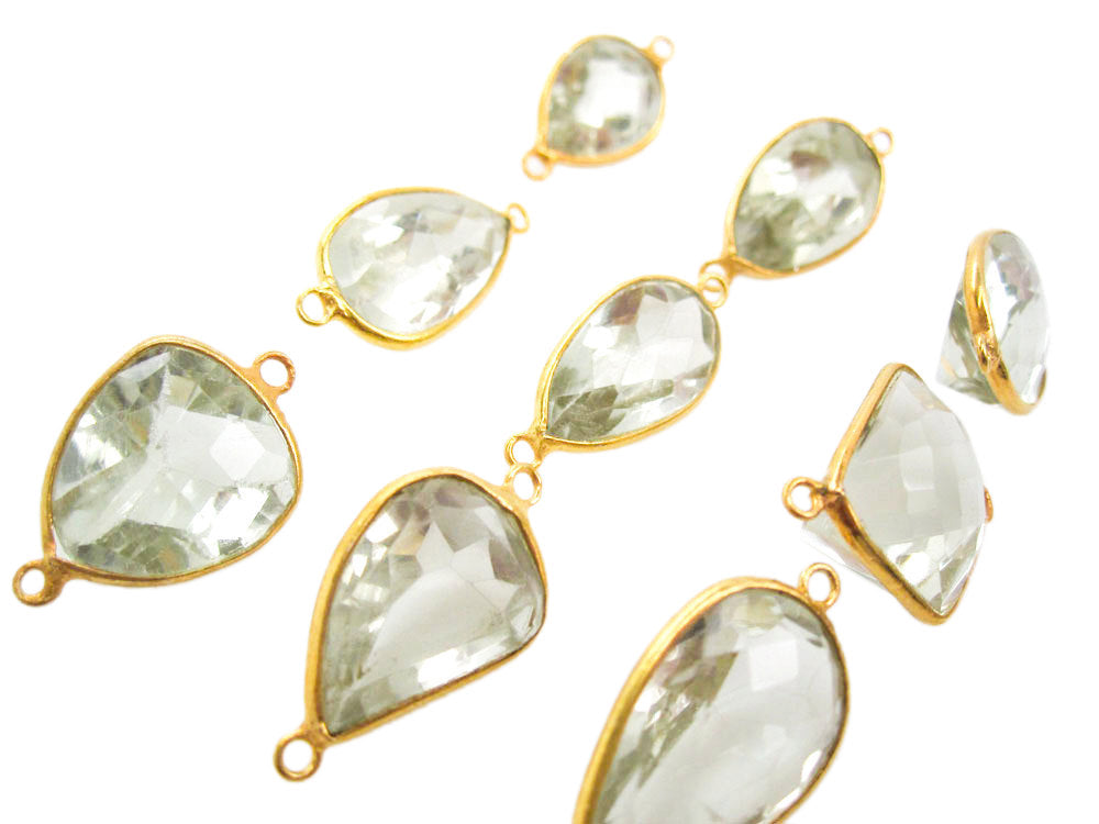 Vermeil Gemstone Connectors