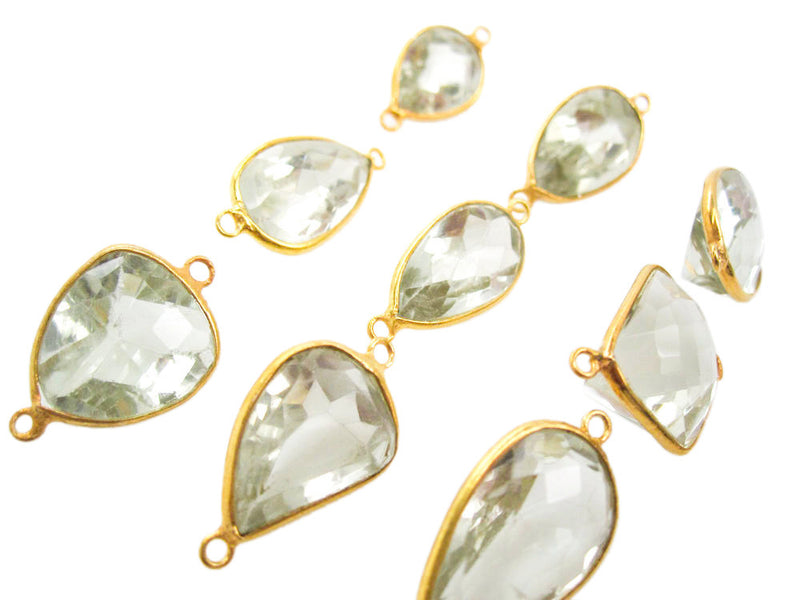 Vermeil Gemstone Connectors