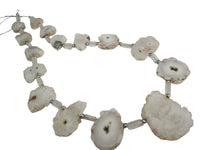 Druzy Quartz Coin Shape