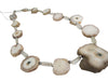 Druzy Stone Coin Shape