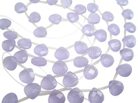 Lavender Quartz Crystal Beads