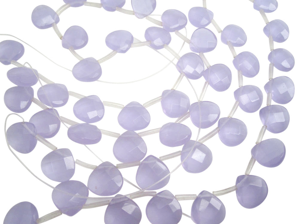 Lavender Quartz Crystal Beads