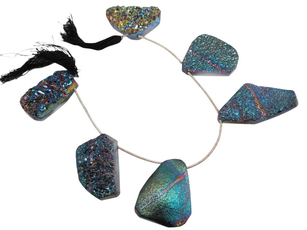 Druzy Quartz Beads