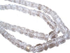Quartz Beads Cubes and Rondelles