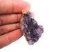Druzy Quartz Electroplated