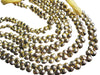 Pyrite Briolette Beads