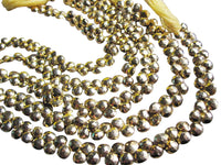 Pyrite Briolette Beads