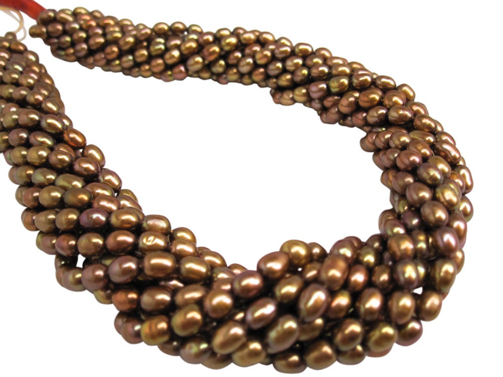 Real Pearls Rice Shape